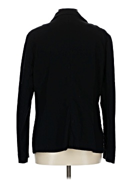 Veste Valerie Stevens En Peau D'agneau - Taille Petites (PS) - Noir Double Boutonnage - Occasion Très Bon état