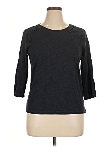 Christopher & Banks 3/4 Sleeve Top (view 1)
