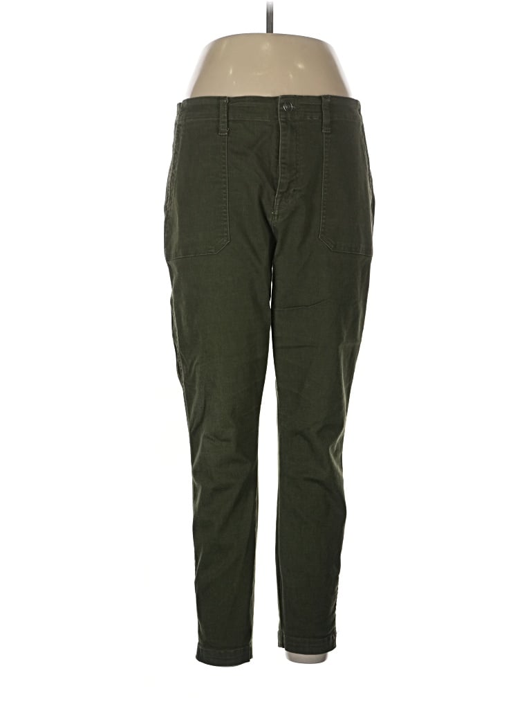 Pre-owned Studio Blue Casual Pants In Green