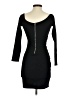 TOBI Solid Black Cocktail Dress Size S - photo 2