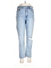 Gap Hearts Blue Jeans Size 10 - photo 1