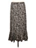 SJS Animal Print Black Casual Skirt Size L - photo 2