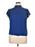 Unbranded Blue Short Sleeve Blouse Size XL - photo 1