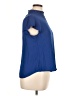 Unbranded Blue Short Sleeve Blouse Size XL - photo 4