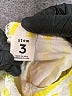 Stem 100% Cotton Stripes Yellow Dress Size 3 - photo 3