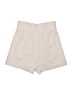 Wilfred 100% Polyester Solid Ivory Shorts Size 4 - photo 2