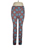 Lularoe Print Blue Leggings Size 1X (Tall & Curvy) - photo 1