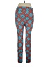 Lularoe Print Blue Leggings Size 1X (Tall & Curvy) - photo 2