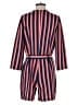 Banana Republic 100% Polyester Stripes Red Romper Size 4 - photo 2