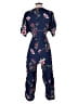 Gap 100% Rayon Floral Blue Jumpsuit Size 4 - photo 2