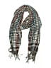 Unbranded Plaid Gray Black Scarf One size - photo 1