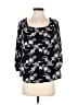 Ann Taylor Black 3/4 Sleeve Blouse Size M - photo 1