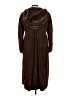 Prada 100% Leather Brown Leather Coat  Size EU (IT) 40 / US 4 - photo 2