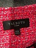Talbots Tweed Pink Blazer Size 24w - photo 3