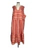 BLOOMCHIC Chevron-herringbone Orange Casual Dress Size 0 - photo 1