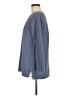 J.Jill Blue Long Sleeve Top Size M - photo 5