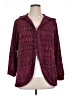 Torrid 100% Polyester Burgundy Cardigan Size 1X Plus (1) - photo 1