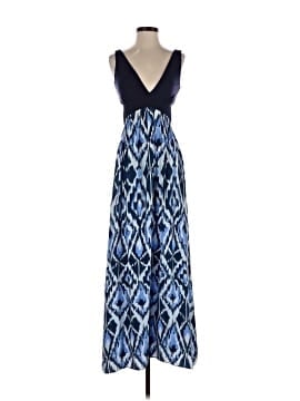 knee length dresses for ladies Alice & Trixie Silk Pink and Blue Halter Dress, M