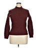 Massimo Dutti Burgundy Turtleneck Sweater Size XL - photo 1