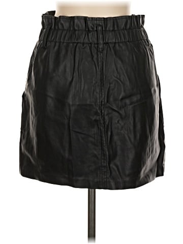 Zara TRF Faux Leather Skirt (view 2)
