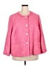 Talbots Tweed Pink Blazer Size 24w - photo 1
