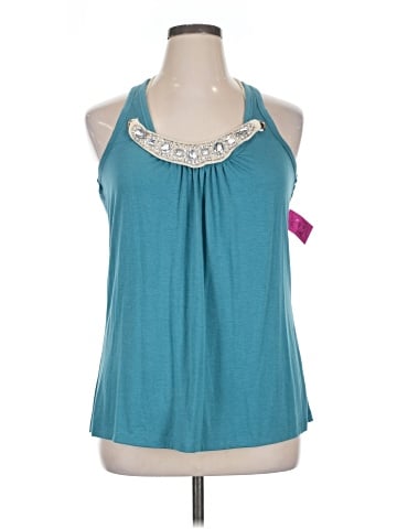 Eyeshadow Sleeveless Blouse (view 1)