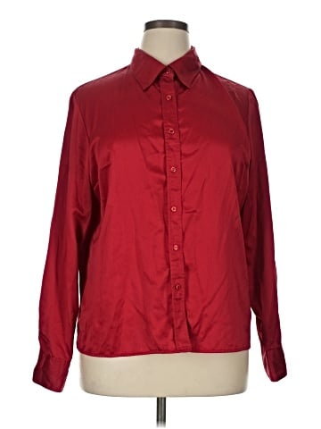 Karen Scott Long Sleeve Blouse (view 1)