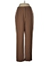 Kasper A.S.L. 100% Polyester Brown Dress Pants Size 12 (petite) - photo 1