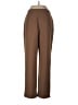 Kasper A.S.L. 100% Polyester Brown Dress Pants Size 12 (petite) - photo 2