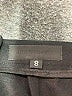 Jill Stuart Solid Black Wool Skirt Size 8 - photo 4