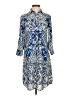 CAbi 100% Polyester Paisley Blue Casual Dress Size XS - photo 1