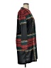 Unbranded 100% Polyester Plaid Black Casual Dress Size XL - photo 4
