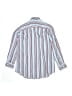 Thomas Dean 100% Cotton Stripes Blue Long Sleeve Button-Down Shirt Size 8 - photo 2