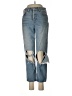 Bullhead 100% Cotton Hearts Blue Jeans Size 28 waist - photo 1
