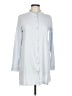 Eileen Fisher 100% Cotton Blue Long Sleeve Button-Down Shirt Size L - photo 1