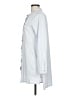 Eileen Fisher 100% Cotton Blue Long Sleeve Button-Down Shirt Size L - photo 5
