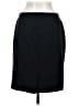 Ellen Tracy Solid Black Casual Skirt Size M - photo 2