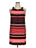 En Focus Studio Stripes Red Casual Dress Size 14 - photo 1