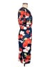 Ruby Belle 100% Polyester Print Blue Casual Dress Size 6 - photo 4
