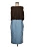 Escada Color Block Brown Casual Dress Size EU 38 / US 8 - photo 1