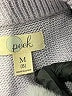 Peek... 100% Polyester Silver Purple Sweater Vest Size 8 - photo 3
