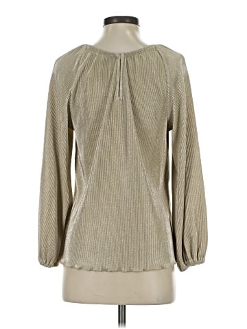 Ann Taylor Long Sleeve Blouse (view 2)