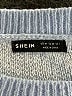 Shein 100% Polyester Animal Print Blue Pullover Sweater Size M - photo 7