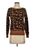 Ann Taylor Factory Animal Print Brown Pullover Sweater Size S (petite) - photo 1
