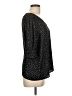 Maison d' Amelie 100% Polyester Polka Dots Black 3/4 Sleeve Blouse Size L - photo 4