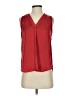 Vince Camuto 100% Polyester Red Sleeveless Blouse Size XS - photo 1