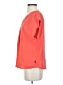 Banana Republic 100% Polyester Orange Short Sleeve Blouse Size S - photo 5