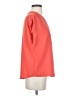 Banana Republic 100% Polyester Orange Short Sleeve Blouse Size S - photo 4