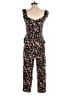 Ann Taylor LOFT 100% Rayon Floral Black Jumpsuit Size 2 (petite) - photo 2