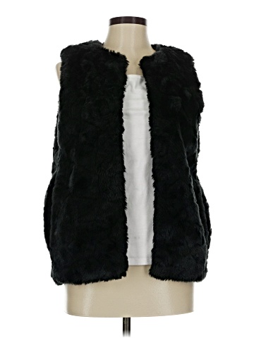 French Connection Faux Fur Vest (view 1)